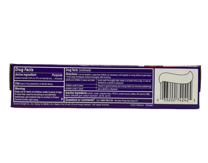 Close-Up Fluoride Toothpaste, Freshening Red Gel 4 oz (Pack of 3)