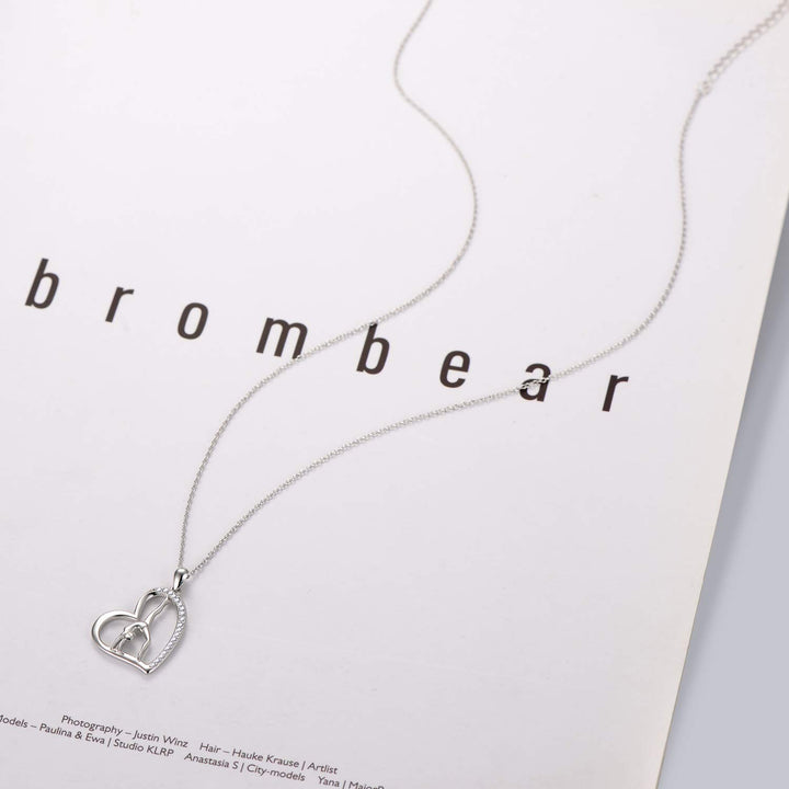 Gymnastics Necklace 925 Sterling Silver Flipping Gymnast Team Gymnastics Fashion Jewelry Pendant Necklace Ballerina Gymnastics for Women Gifts silver