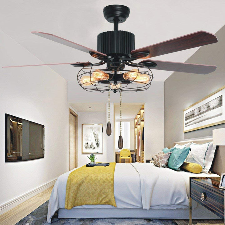 Ceiling Fan Chain Pulls Walnut Wooden Pull Chain Extension Pull Chain for Ceiling Light Lamp Fan Chain 2 Pack