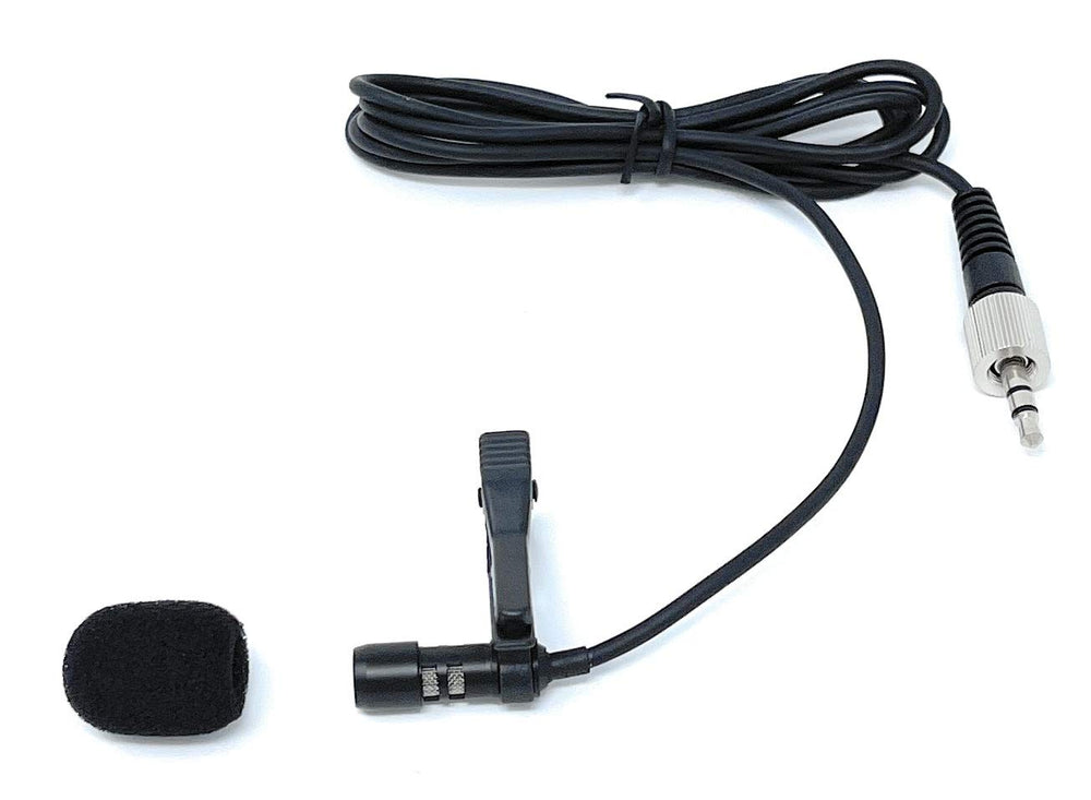 Lavalier Lapel Mic w/Screw Lock Connector 1/8(3.5mm) for Sennheiser