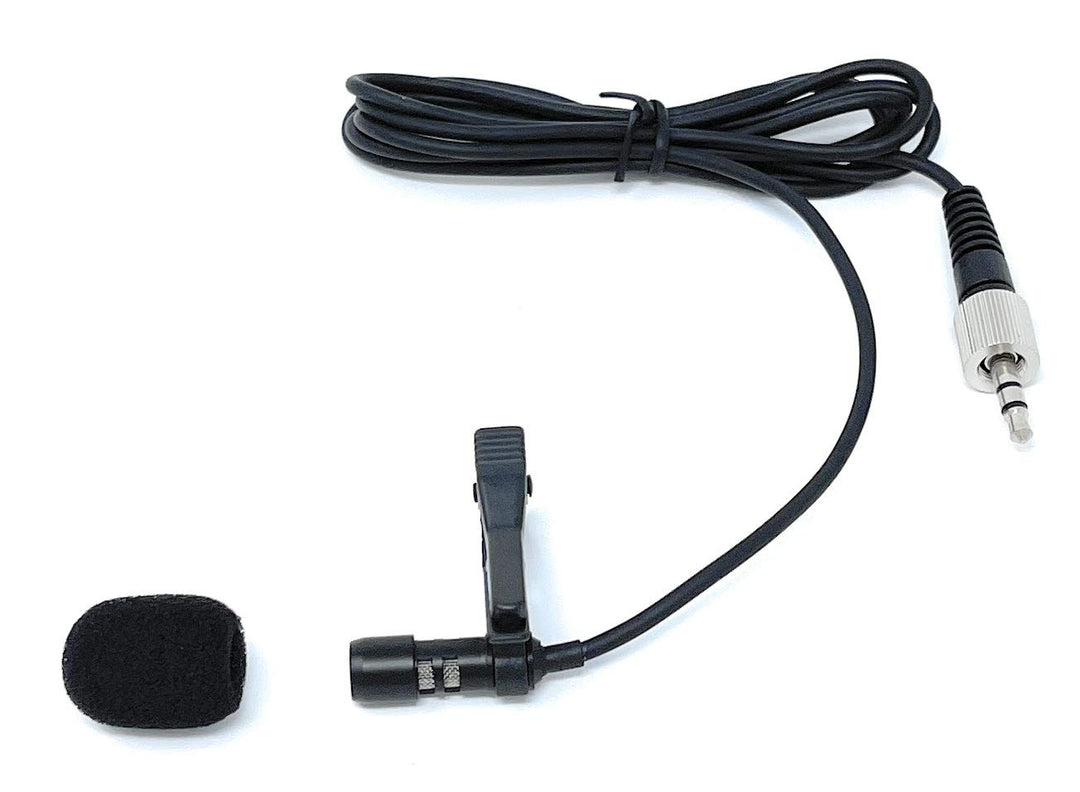 Lavalier Lapel Mic w/Screw Lock Connector 1/8(3.5mm) for Sennheiser