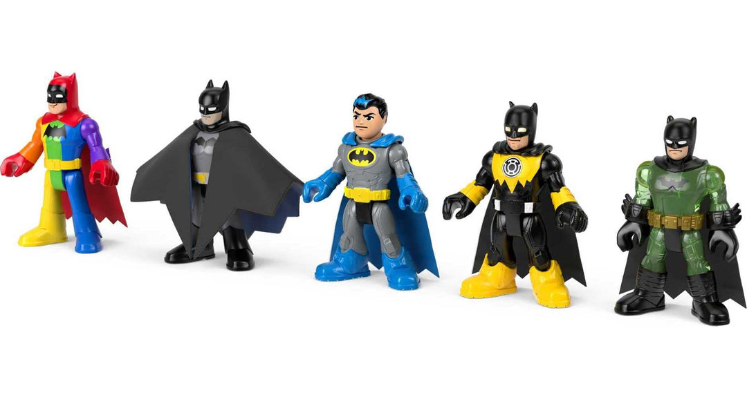 Imaginext DC Super Friends Batman Toys 80th Anniversary Collection Figure Set for Adults &amp; Preschool Kids Ages 3+ Years