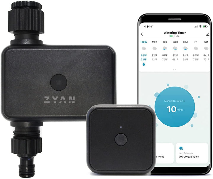 Smart Water Timer with WIFI Hub, Sprinkler Timer Compat