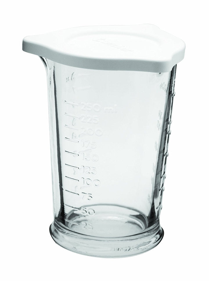Triple Pour Glass Measuring Cup, 8 Oz Measuring Glass