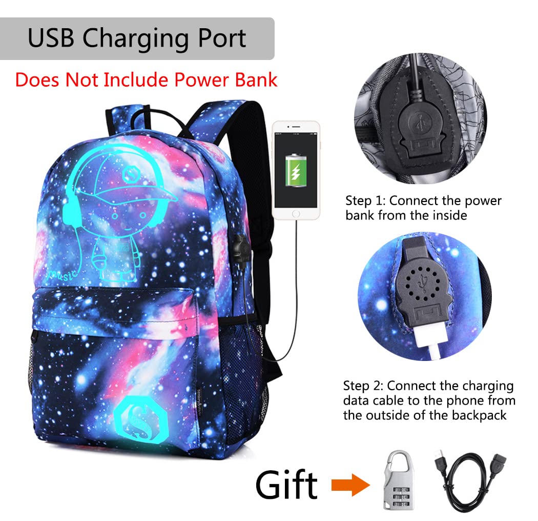 Backpack for School Boys Backpacks Kids Schoolbag Anime Bookbag Cool School Bag Girls Bookbags for Middle School High School Children&#39;s Laptop Backpack for Travel