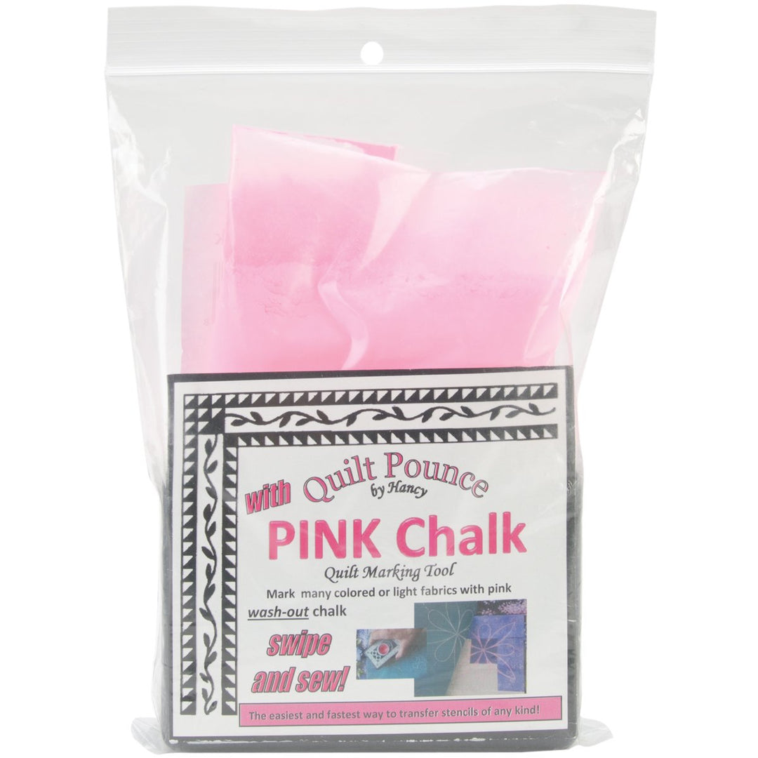 30329 Quilt Pounce Pad with Chalk Powder, 4-Ounce, Pink