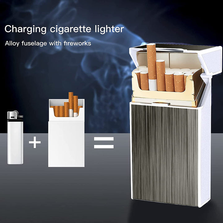 DXIN Cigarette Case King Size Aluminum for Whole Packag