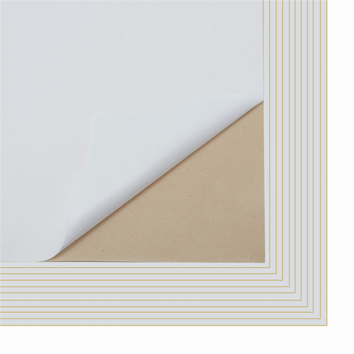 10PCS Self Adhesive Felt, DIY Self Adhesive Fabric for Art &amp; Crafts, Peel and Stick Felt for Drawer/Jewelry Box Felt Liner, A4 Size (8.3 x 11.8, White)