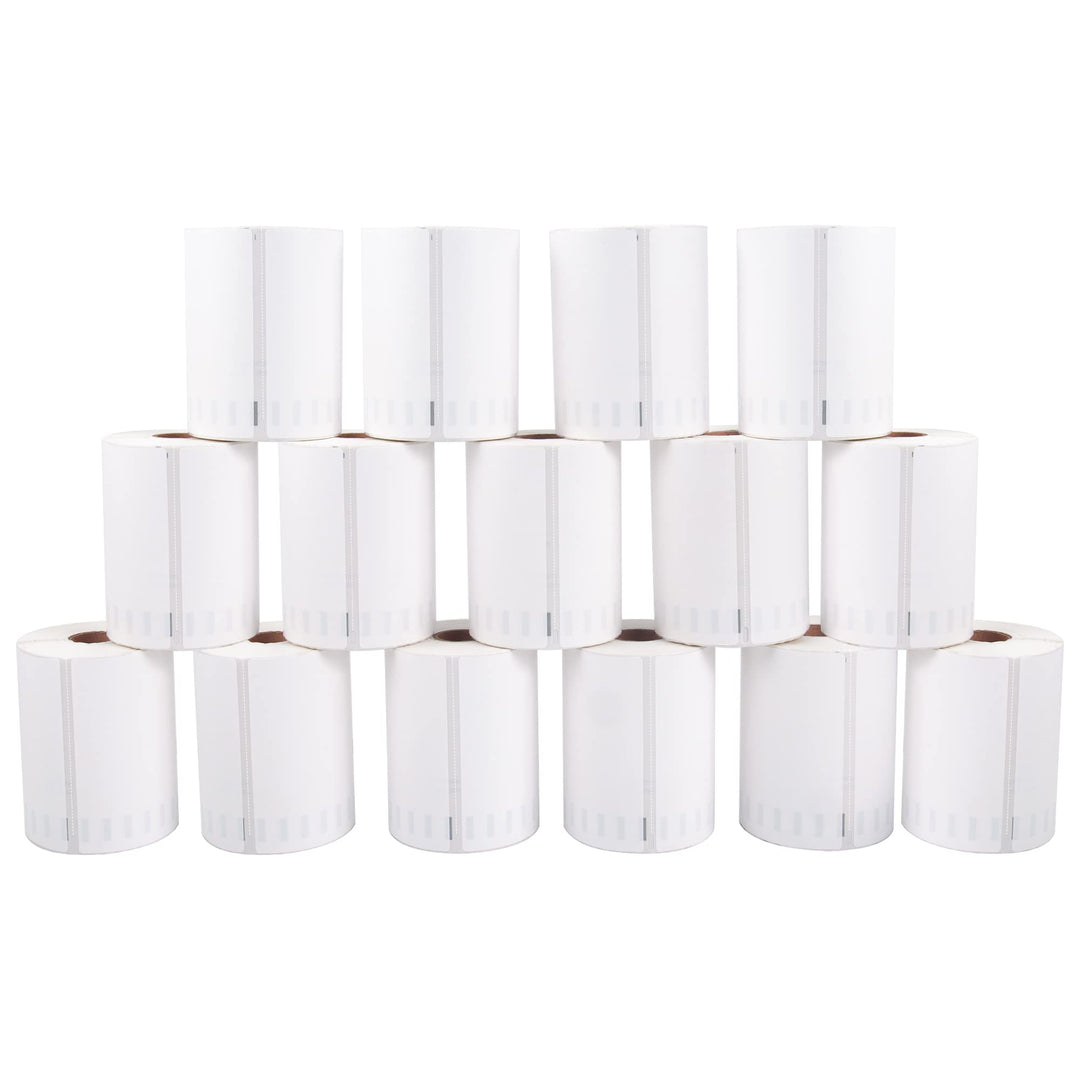 15 Rolls Compatible with Dymo 1744907 Internet Postage Labels 4 x 6 Shipping Labels Compatible with Rollo, DYMO 4XL &amp; Zebra Desktop Printers (220 Labels Per Roll)
