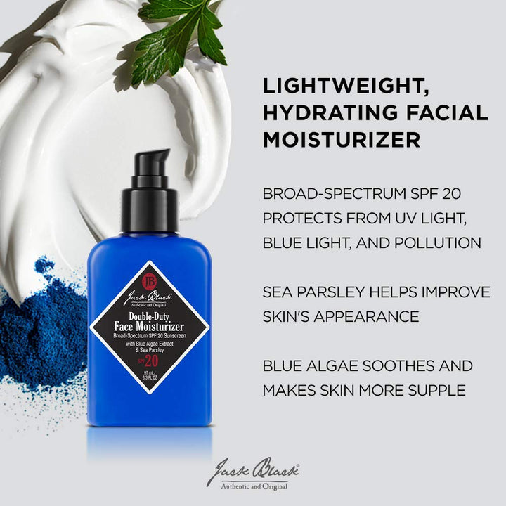 Double-Duty Face Moisturizer SPF 20, 3.3 fl. oz.