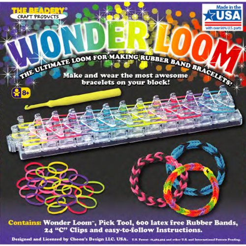 Wonder Loom: The Ultimate Loom For Making Rubber Band Bracelets