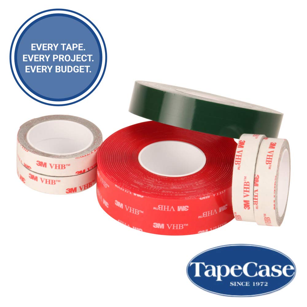 3M 1/2-5-4979F VHB Tape 4919F, 0.5 Wide, 5 yd. Length, Black