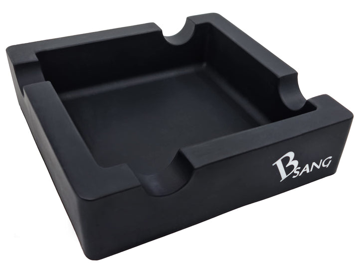 BSANG 6-Inch Large Black Silicone Cigar Bulk Ash tray, 
