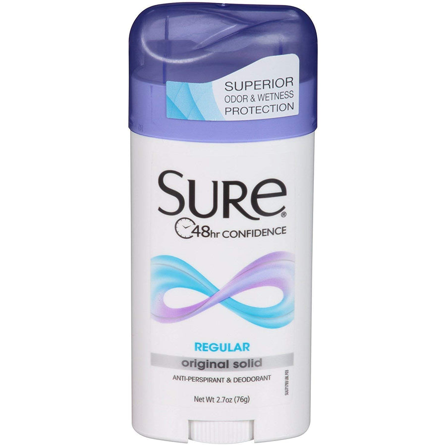 Deodorant 1.7 Ounce Original Solid Regular (50ml) (2 Pack)