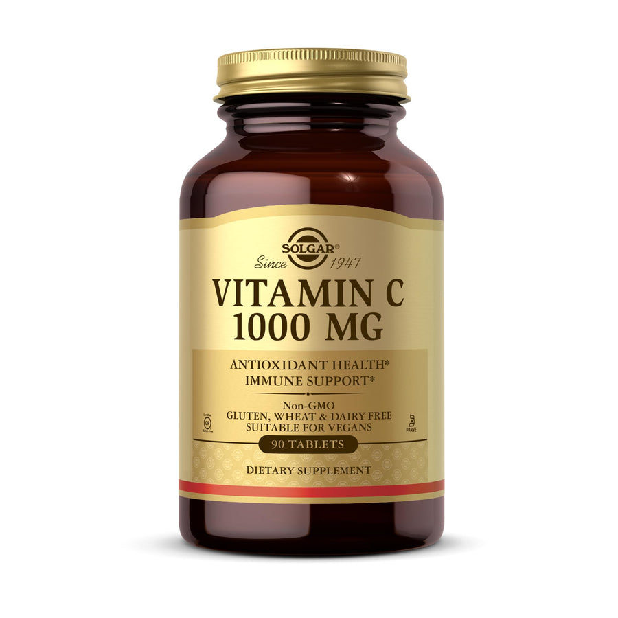 Solgar Vitamin C 1000 mg, 90 Tablets - Antioxidant &