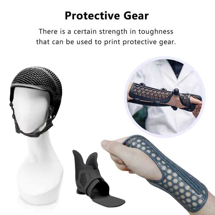 Toughness 3D Printer Resin Impact Resistant Resin Compatible with 405nm LCD DLP 3D Printer Gray 500ml