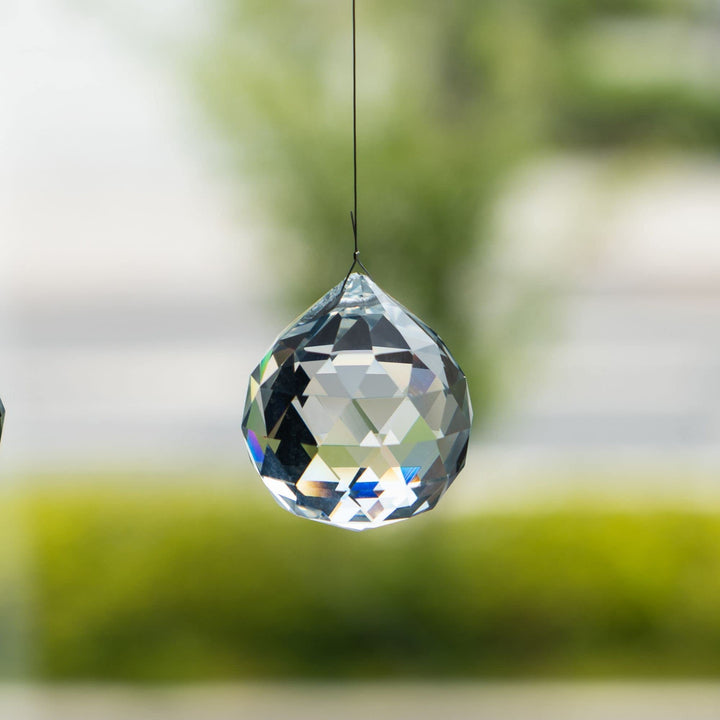 HDCRYSTALGIFTS Crystalsuncatcher 24pcs Clear Crystal Ba