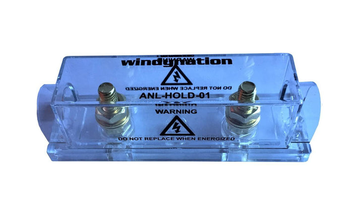 WindyNation ANL Fuse Holder + ANL Fuse (2pcs 300A Fuse)