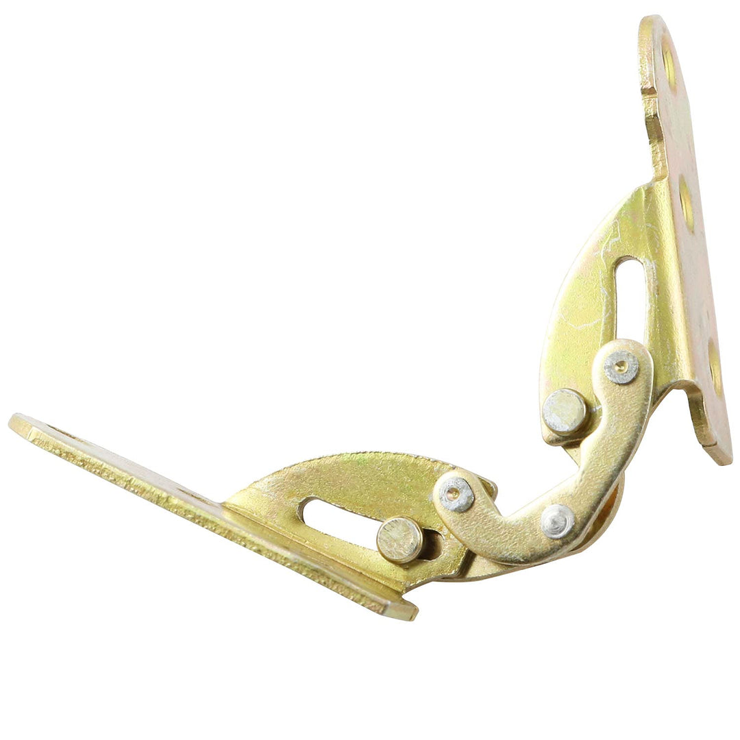 2PCS 180 Degree Flap Hinge Furniture Hardware Dining Table Rotating Hinge Folding Flap Hinge Hinge Cabinet Hinge (with 12 Screws)