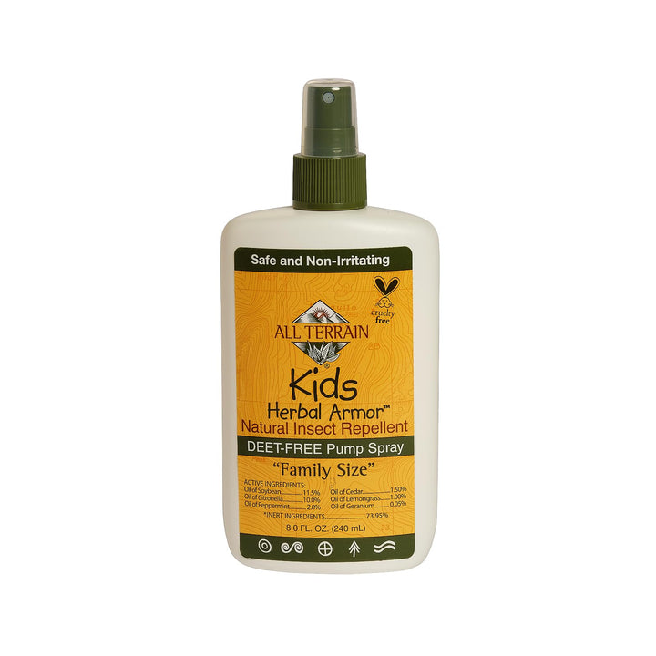Kids Herbal Armor DEET-Free Pump Spray 8oz. Insect Repe