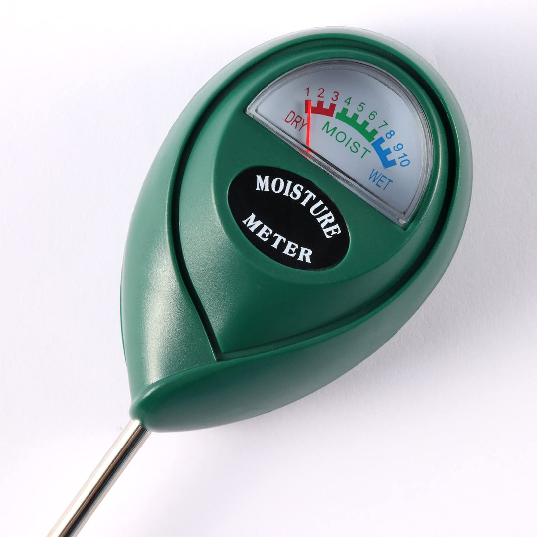 2 Packs Soil Moisture Meter, Plant Water Meter for House Plants, Soil Tester Test Kit Soil for Garden Lawn Farm Indoor &amp; Outdoor Use, No Battery Required (Black &amp; Green)