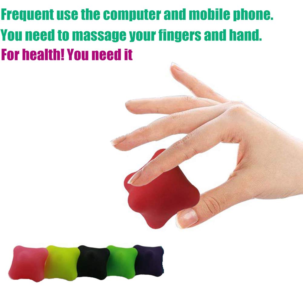 Hand Massage Exercise Therapy Balls-Deep Tissue Trigger