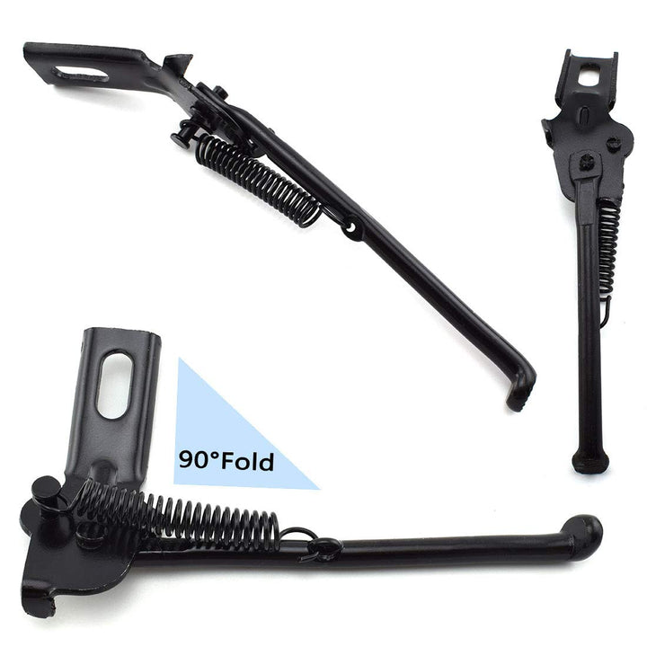 Bike Kickstand for Kid&#39;s Bicycle 14 Rear Wheel Adjustable Mounting Premium Steel Bike Stand Children Bicycle Stand Support with Torsion Spring