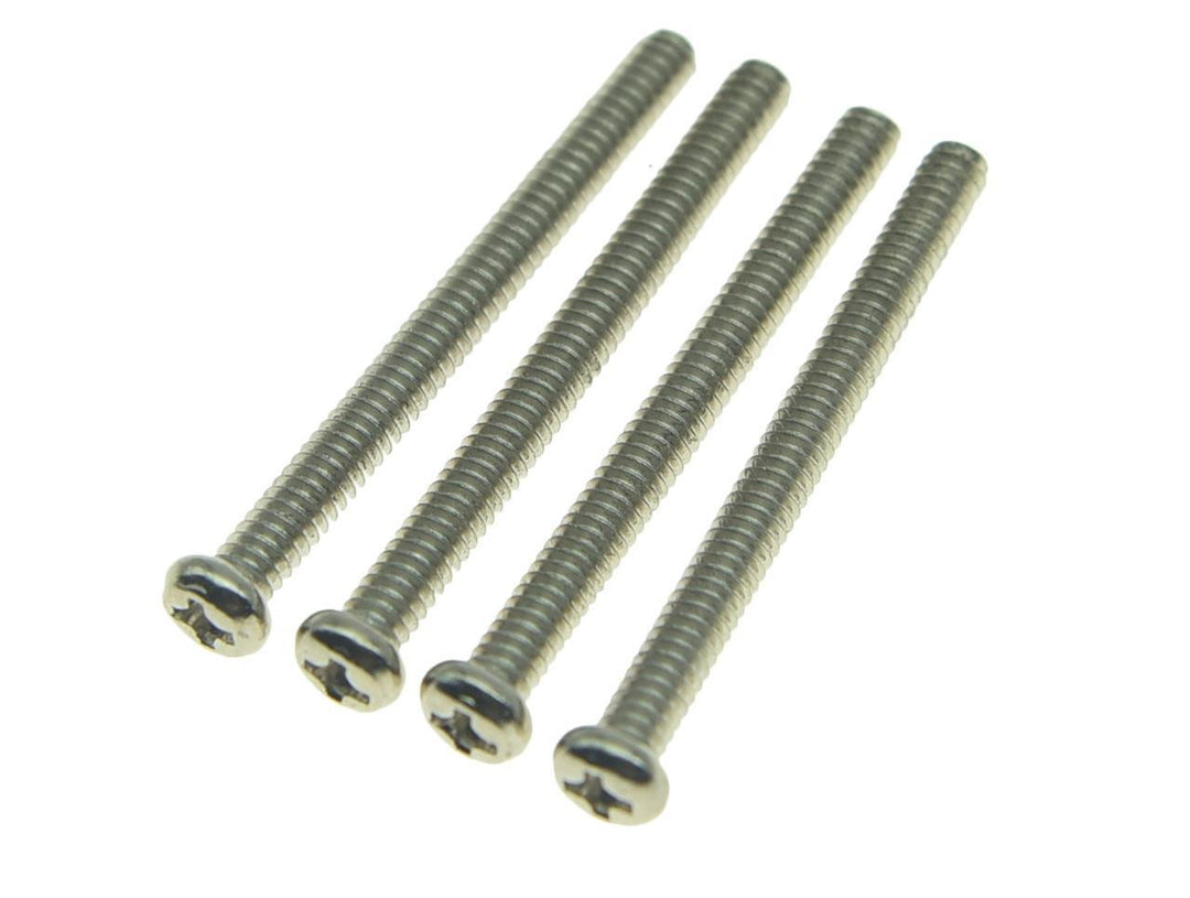 Pack of 20 USA/Imperial Thread Guitar Humbucker Pickup Screws Humbucker Pickup Height Screws with Springs for GB/EMG/Seymour Duncan/Dimarzio Nickel