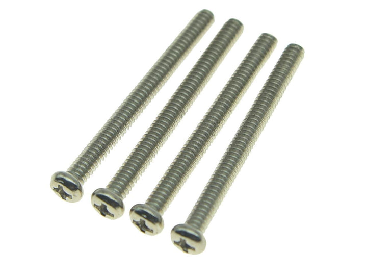 Pack of 20 USA/Imperial Thread Guitar Humbucker Pickup Screws Humbucker Pickup Height Screws with Springs for GB/EMG/Seymour Duncan/Dimarzio Nickel