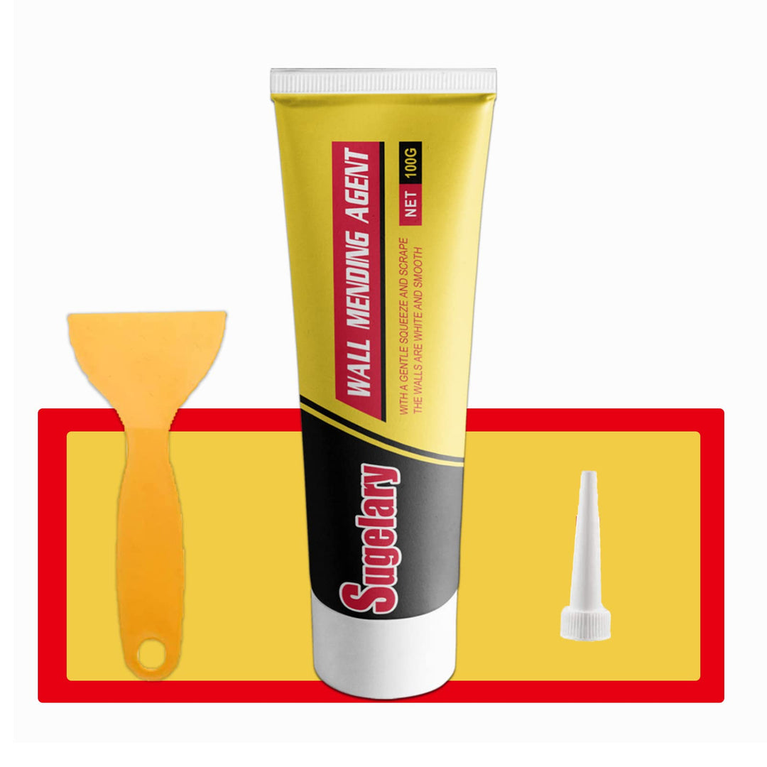 Spackle Wall Repair Kit with Scraper, Self-Adhesive Non-Toxic Dry Wall Repair Kit, Wall Mending Agent Quick, and Easy Solution to Fill The Holes for Home Wall
