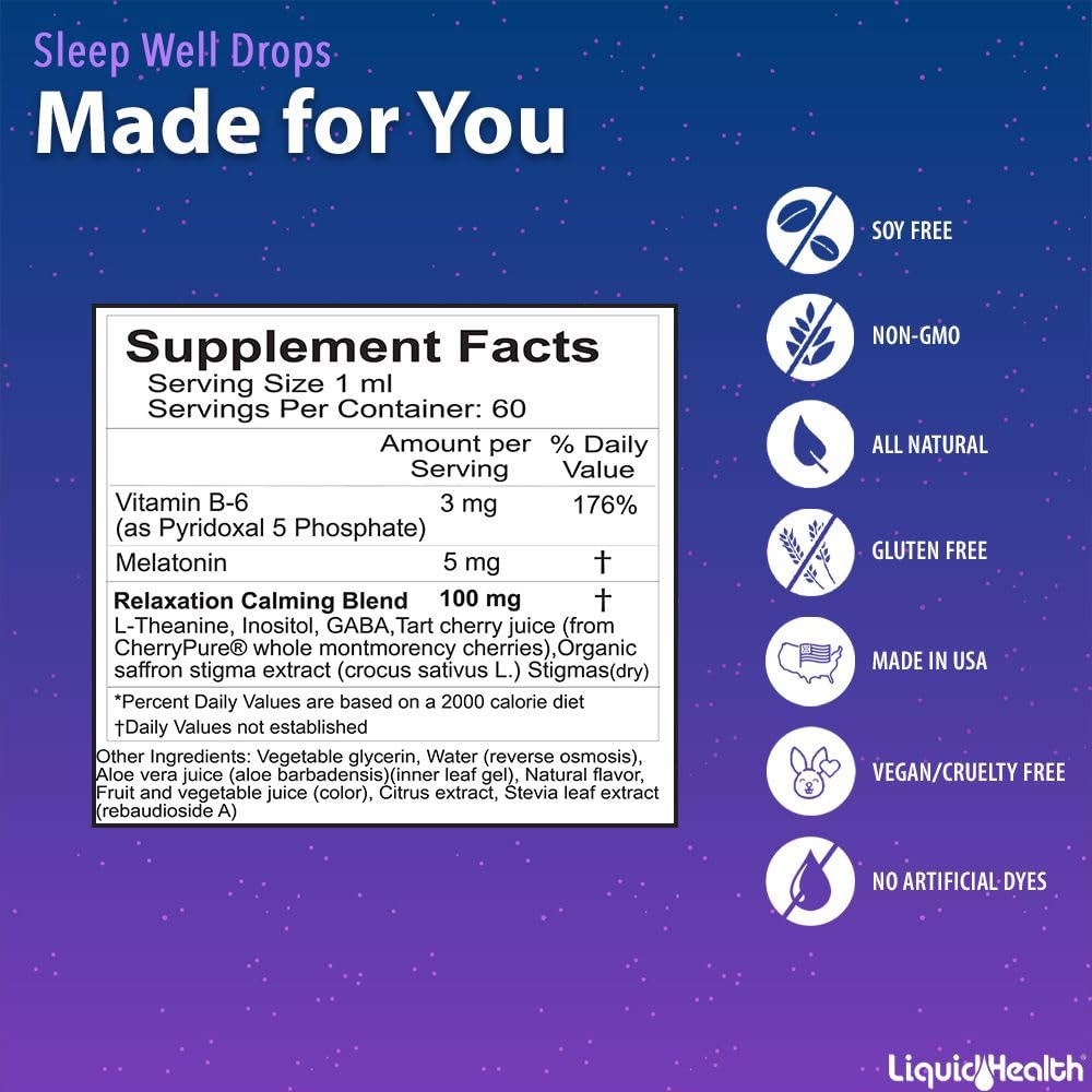 Liquid Health Products Sleep Well GF - 59 ml
