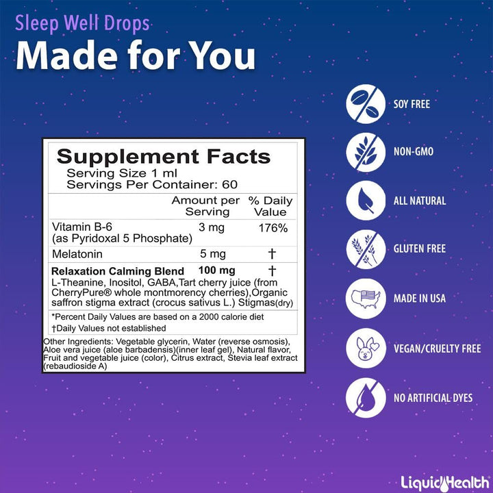Liquid Health Products Sleep Well GF - 59 ml