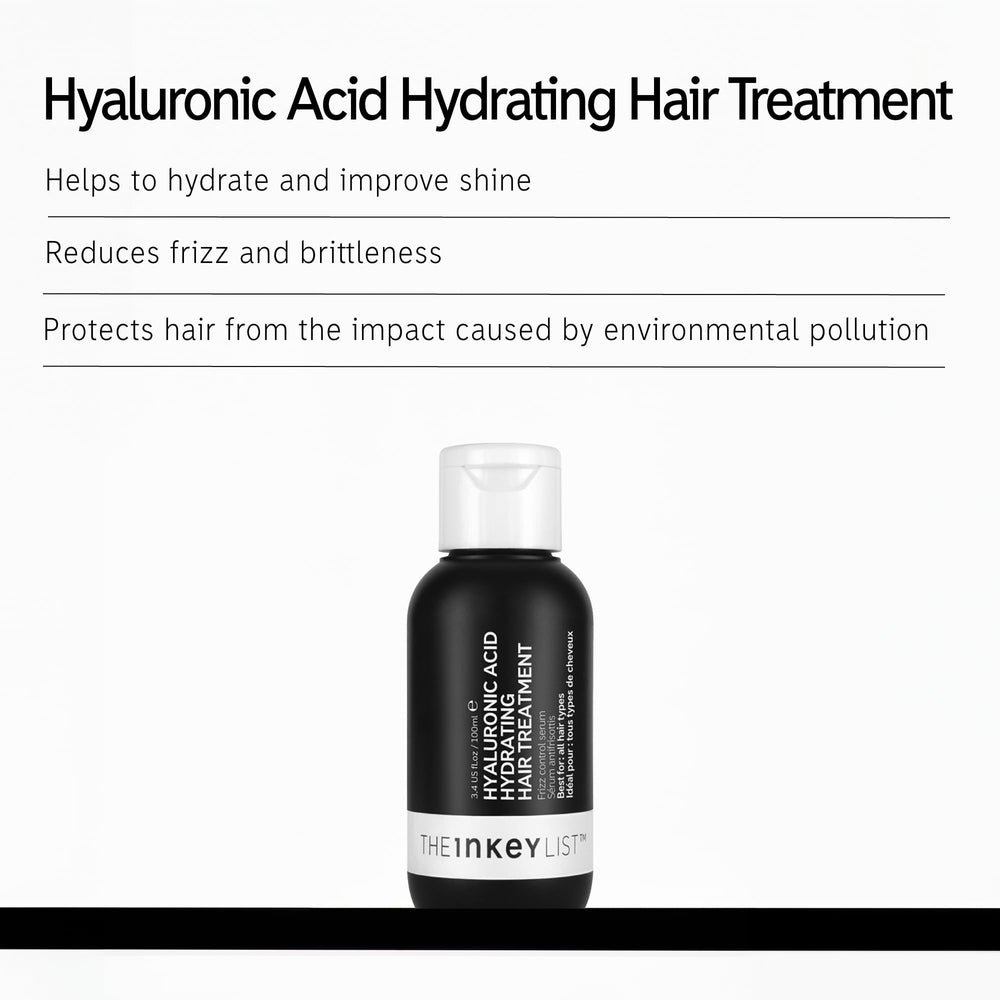 Hyaluronic Acid Hydrating Hair Treatment 100ml | Reduces Frizz | Improves Shine | Fragrance Free | Suitable For All Hair Types