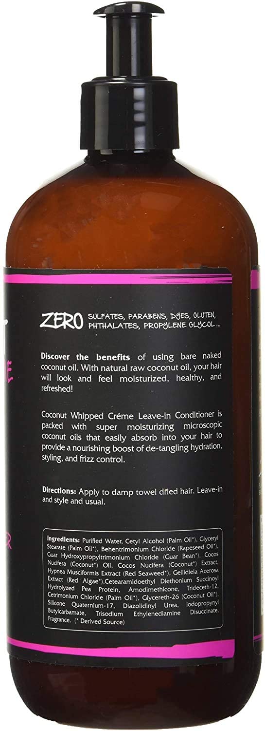 Coconut Whipped Creme Leave-In Conditioner, Basic, Fragrance, 16 Fl Oz