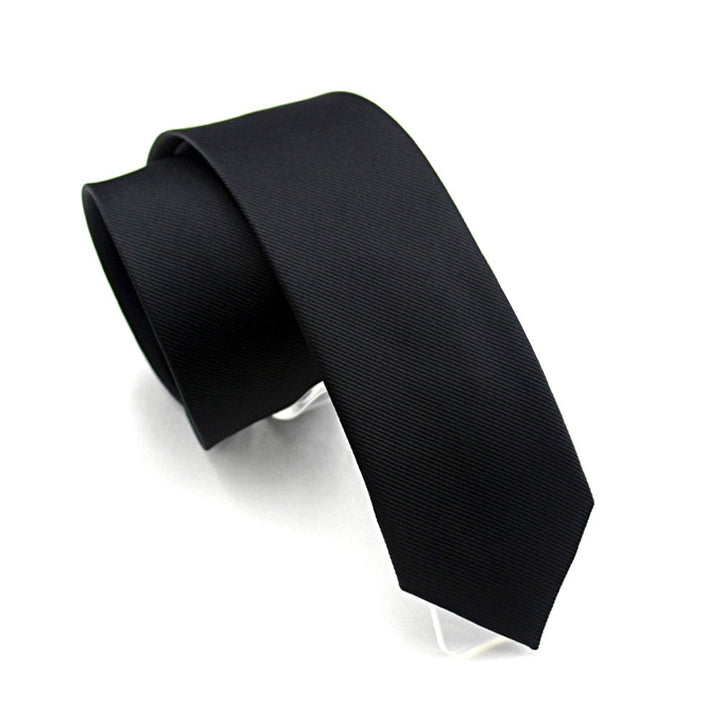 Solid Color ties for men Eco-friendly Fashion Slim Necktie 2.4&#39;&#39; [6cm]