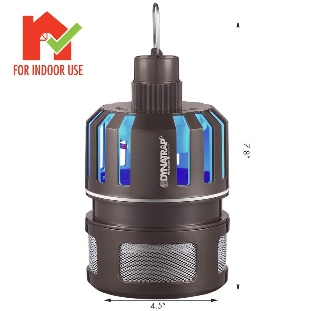 DT150-TUN Indoor Mosquito &amp; Flying Insect Trap – Kills Mosquitoes, Flies, Moths, Gnats, &amp; Other Flying Insects – Protects up to 300 Sq Ft - Tungsten