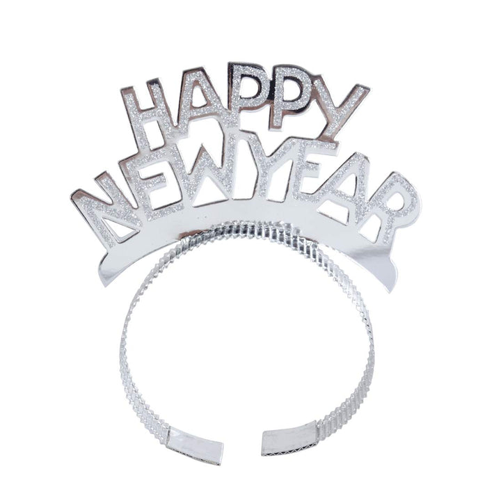 Happy New Year Headband Tiara,New Years Party Favor,New Years Eve Party Decorations 12Pcs