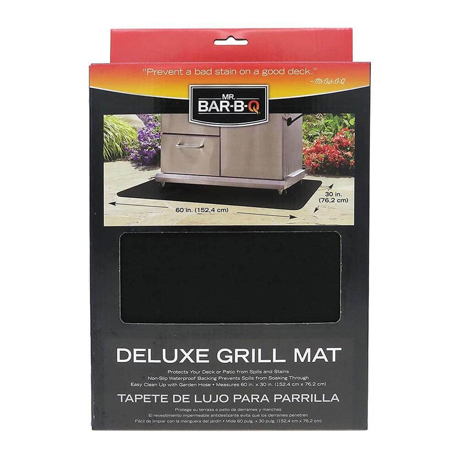 40124Y Deluxe Grill Mat, Protects Decks & Patios from Spills & Stains | Non-Slip Backing | Prevents Spills from Soaking Through to Deck or Patio Surface | Easy to Clean | 60 x 30 inches