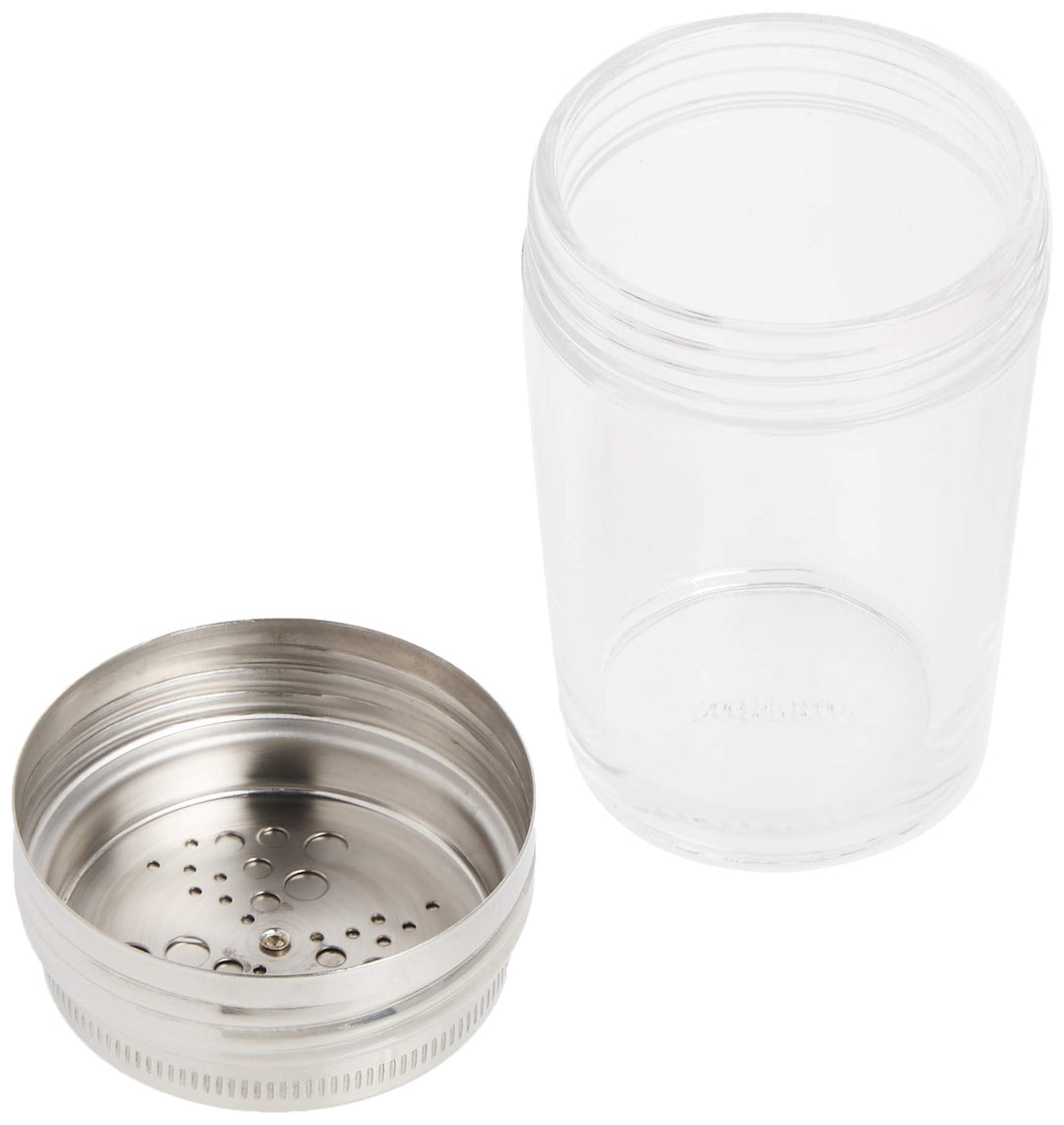 Norpro Shaker Cup Glass Adjustable Pizzeria Style Peppe
