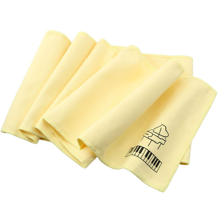 Yellow Piano Key Cover Keyboard Dust Proof Flannel Cloth for 88 Keys Electronic Keyboard, Digital Piano, Yamaha, Casio, Roland, Consoles