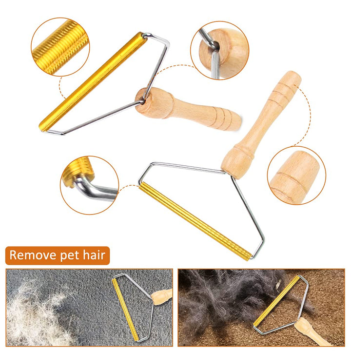 Augston Design 2pcs Upgraded Up Root Fur Remover Lint C