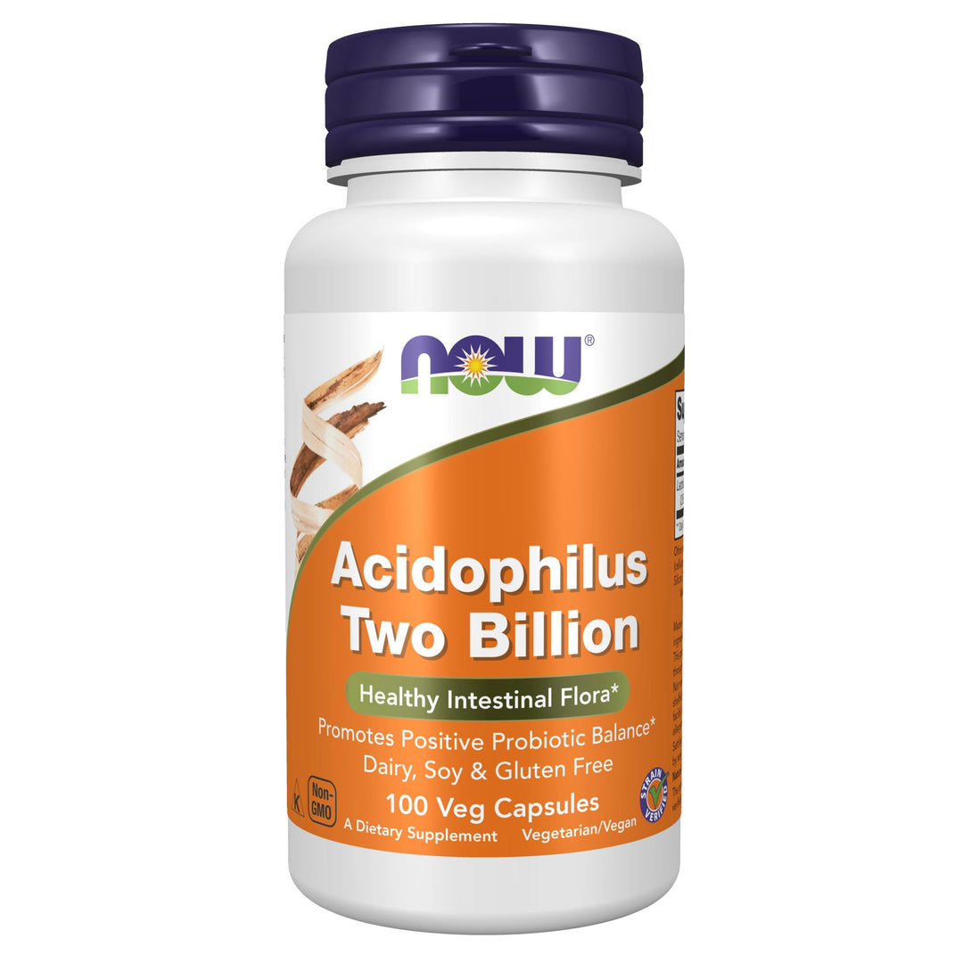 NOW Foods Supplements, Acidophilus, Two Billion, Strain