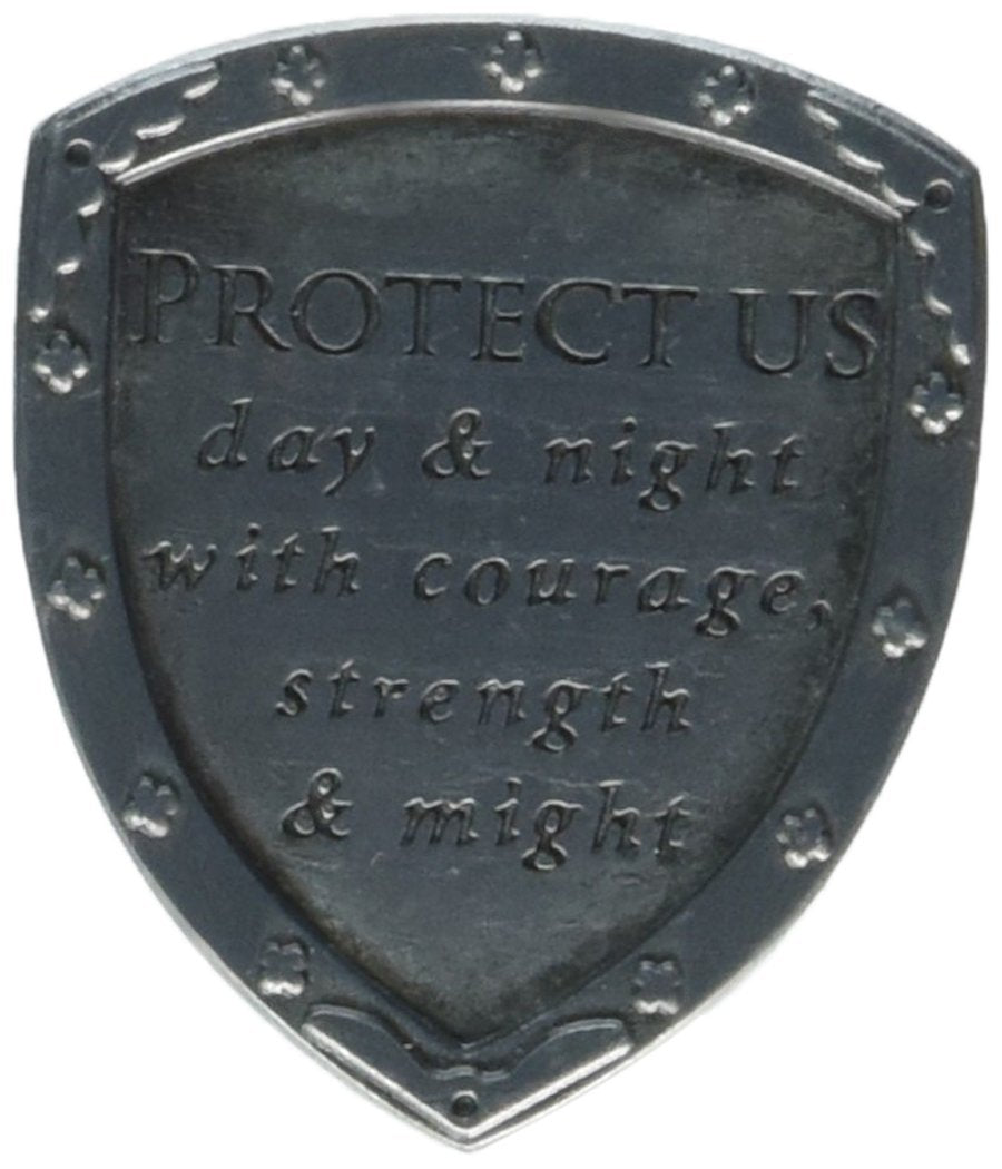 Angelstar 15513 Archangel Pocket Shield Token, 1-1/4 by 1-Inch, Michael