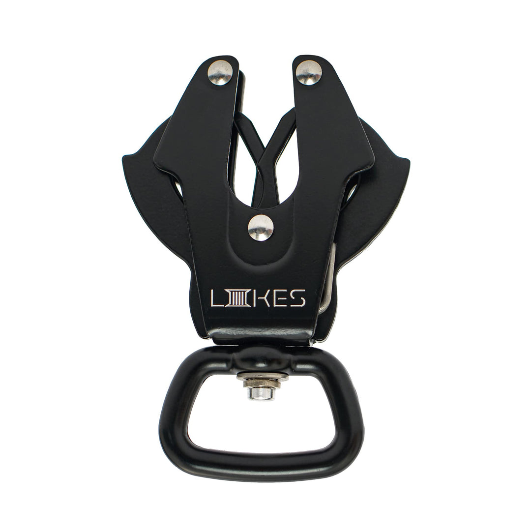 Small Frog Clip,Heavy-Duty Quick Release and Locking Dog Leash Buckle for Linking Pet Collar (Square)
