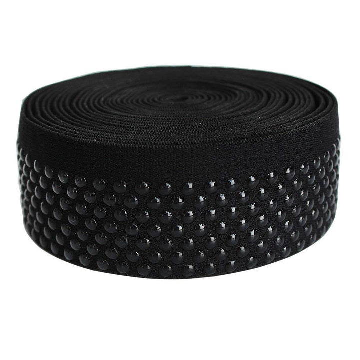 Dot Silicone Elastic Tape No Slip for Garment Accessory &amp; Headband 5Yards per Roll (38mm(FBA))