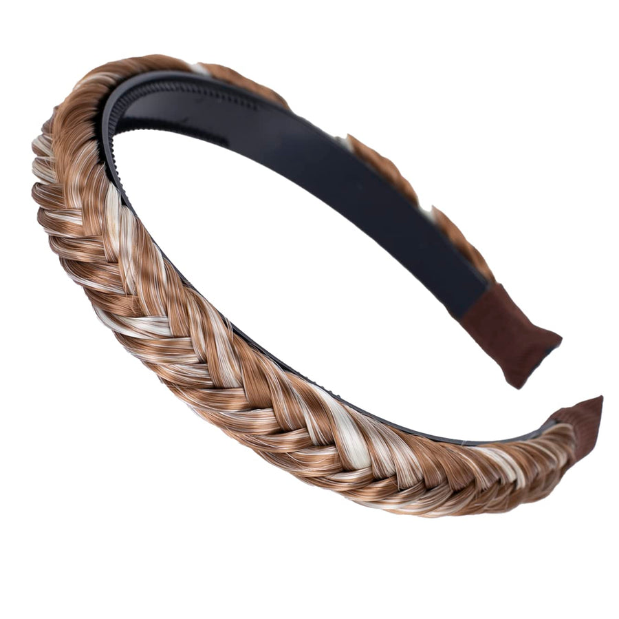 PRETTYSHOP Headband Plait Braided Hairpiece Hair Accessories Dark Blonde Mix HHR10