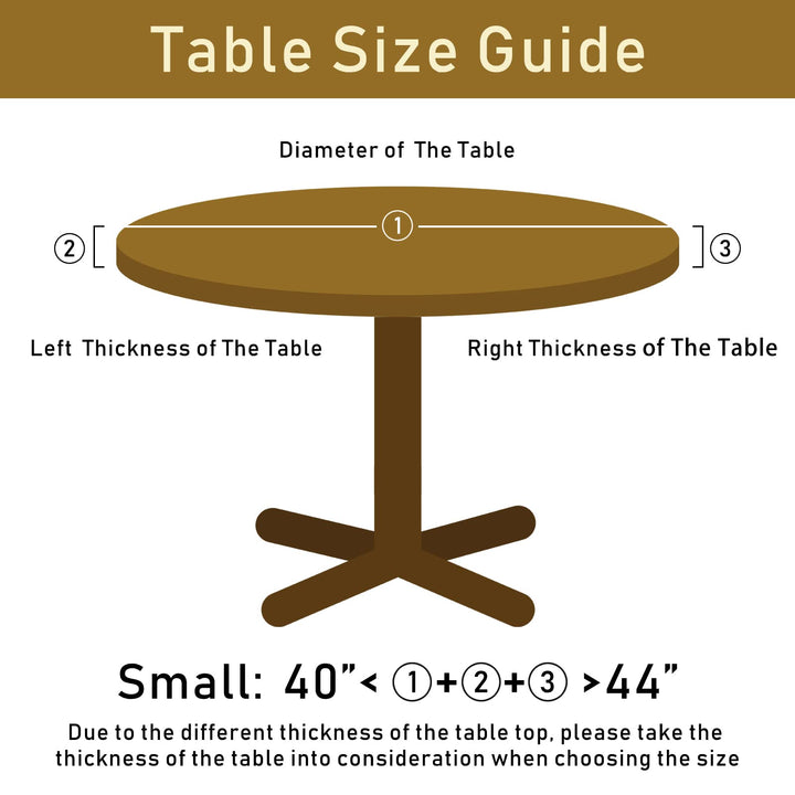 FATTTYCY Round Table Cloth Teal and Grey Abstract Art P