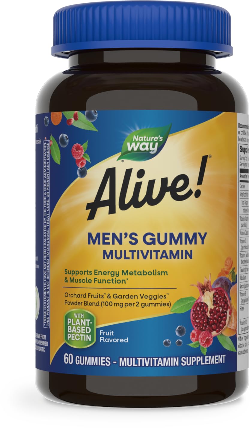 Nature&#39;s Way Alive! Men&#39;s Daily Gummy M