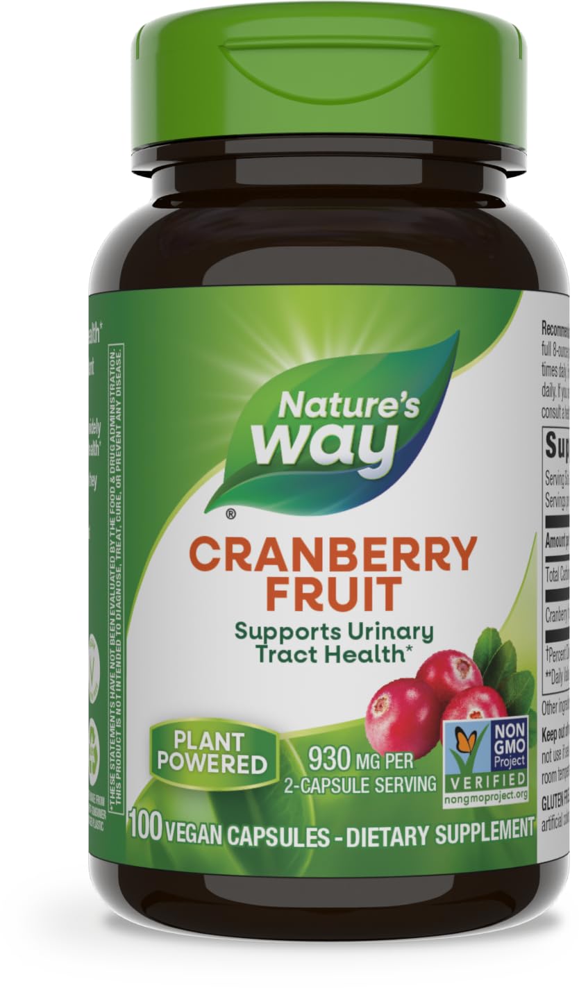 Nature&#39;s Way Cranberry Fruit, Supports Urinary 