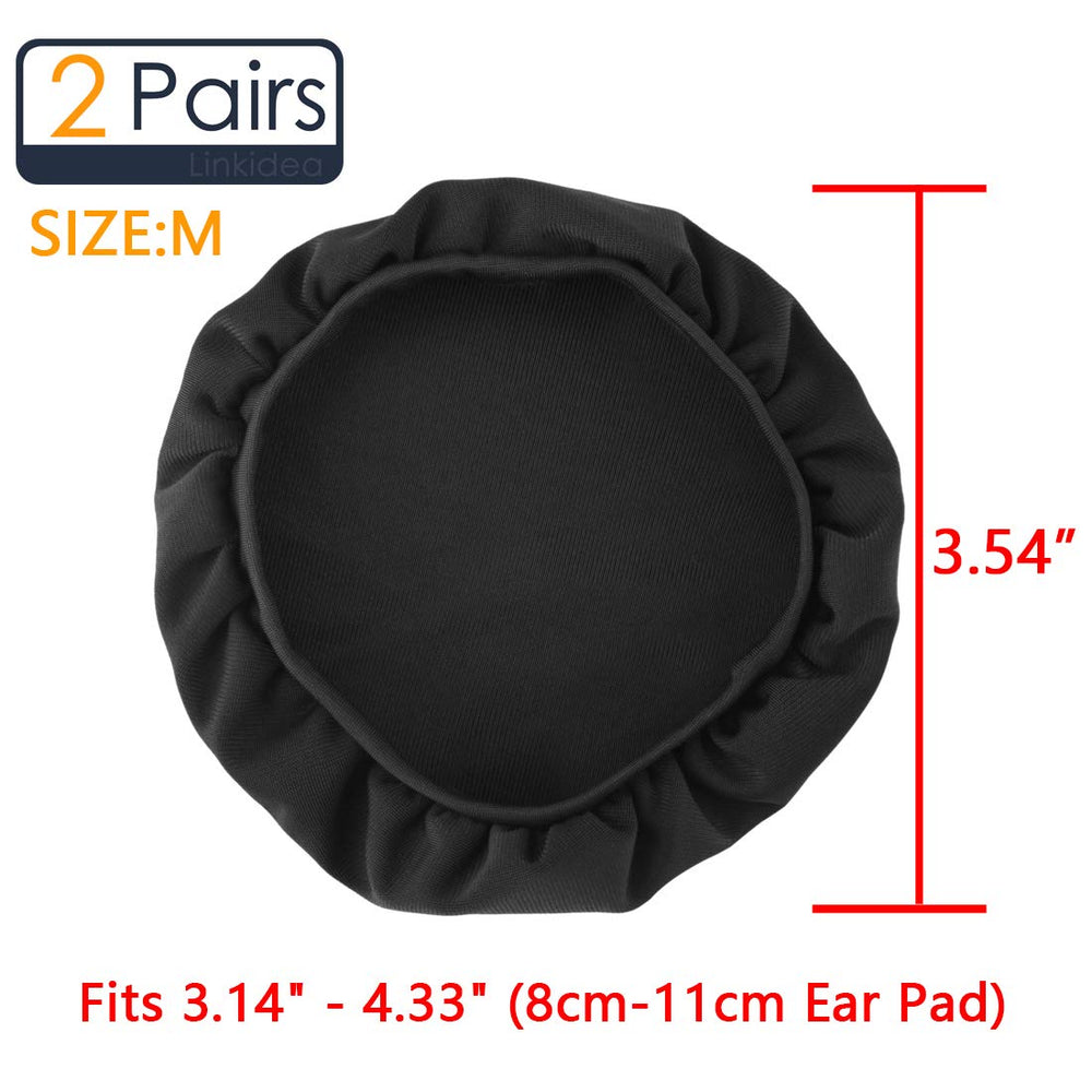Linkidea Fabric Headphones Ear Cover, Washable Sanitary